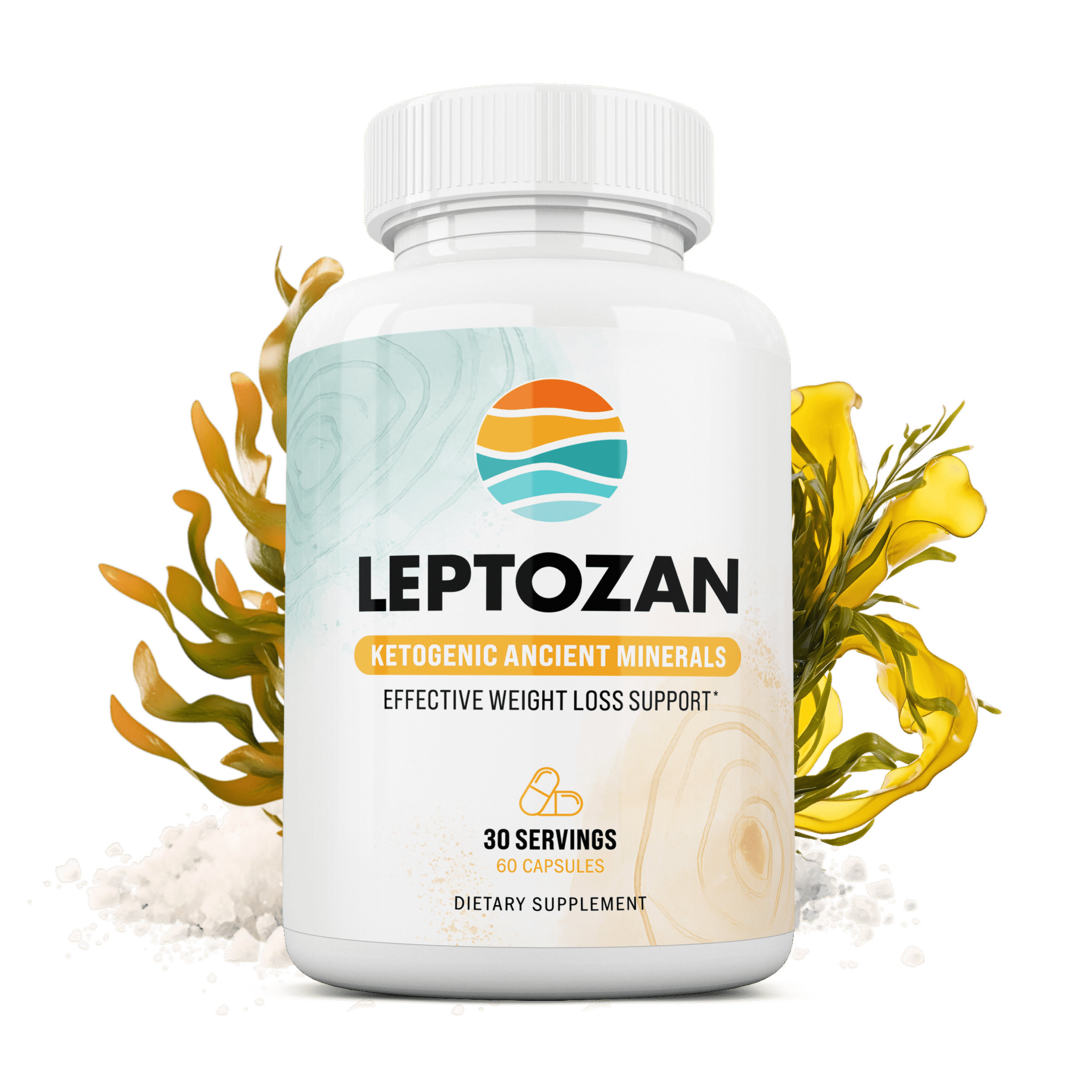 Leptozan supplement bottles