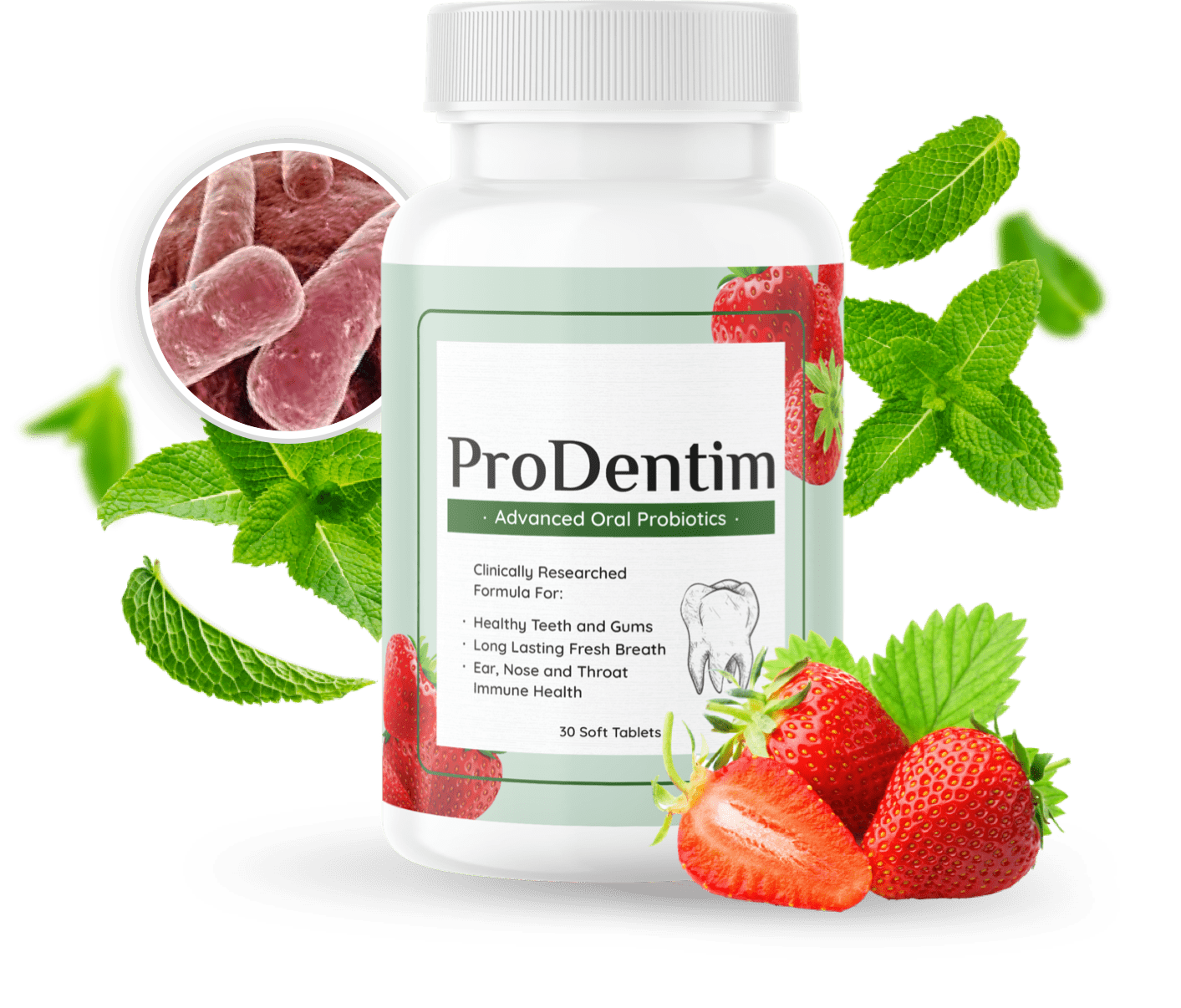 ProDentim supplement bottle placeholder