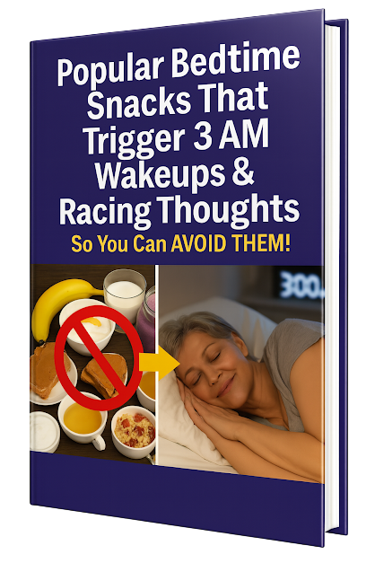 Popular Bedtime Snacks That Trigger 3 AM Wakeups and Racing Thoughts YuSleep bonus ebook